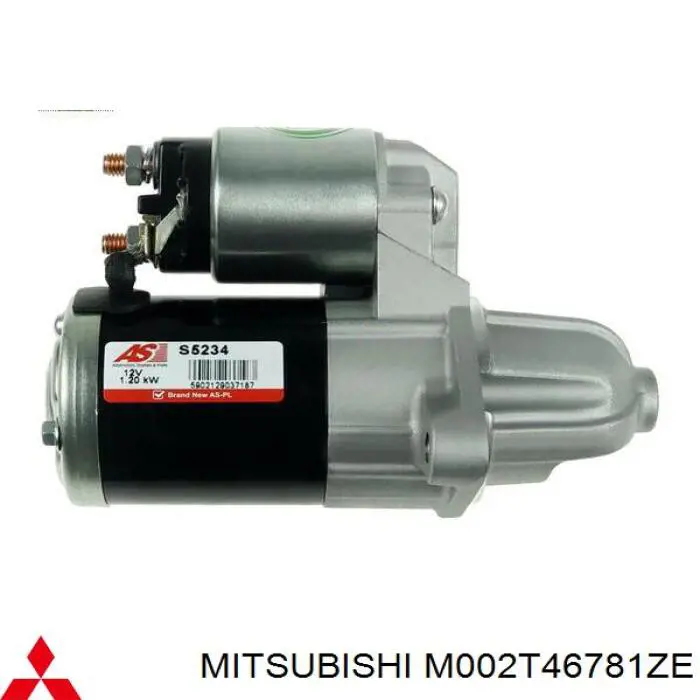 Купить M002T46781ZE Mitsubishi Стартер