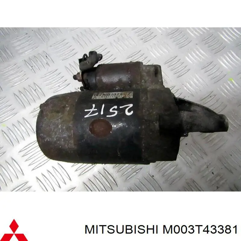 Стартер M003T43381 Mitsubishi