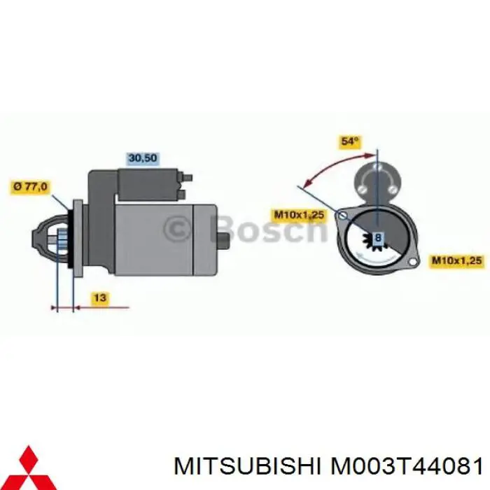 Купить M003T44081 Mitsubishi 