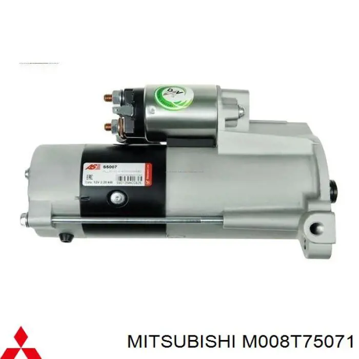 Купить M008T75071 Mitsubishi Стартер