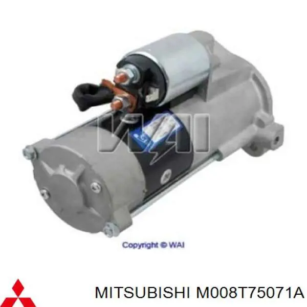 Купить M008T75071A Mitsubishi Стартер