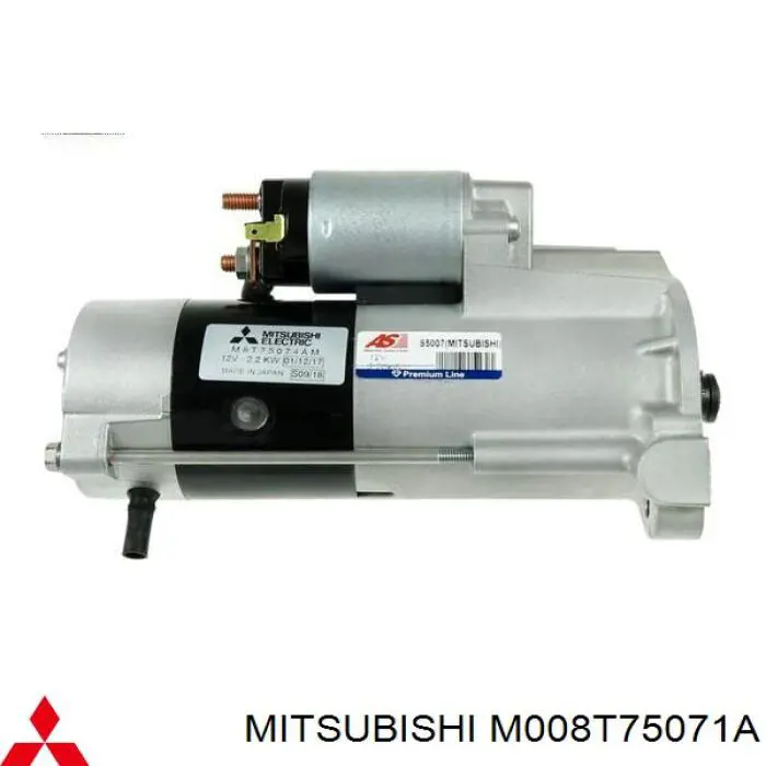 Стартер Mitsubishi M008T75071A цена, от 88.69 USD