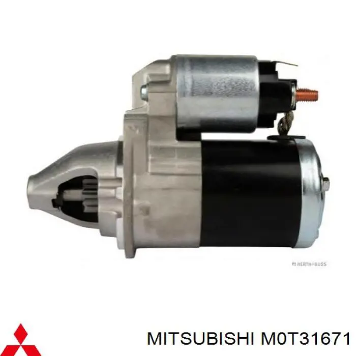 Стартер M0T31671 Mitsubishi