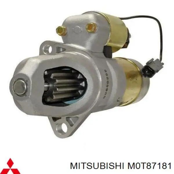 Стартер M0T87181 Mitsubishi