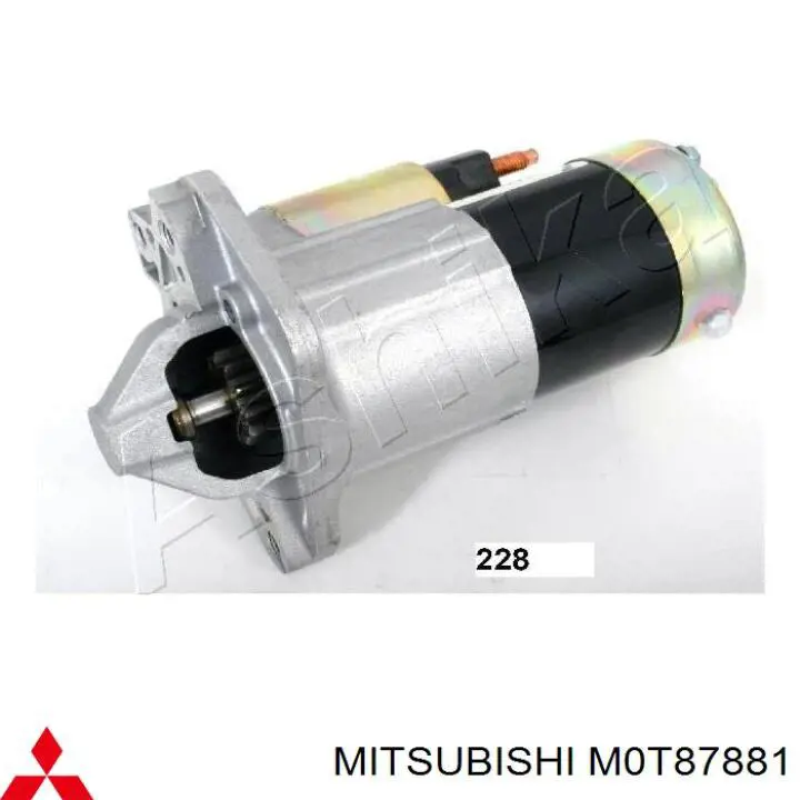 Купить M0T87881 Mitsubishi Стартер
