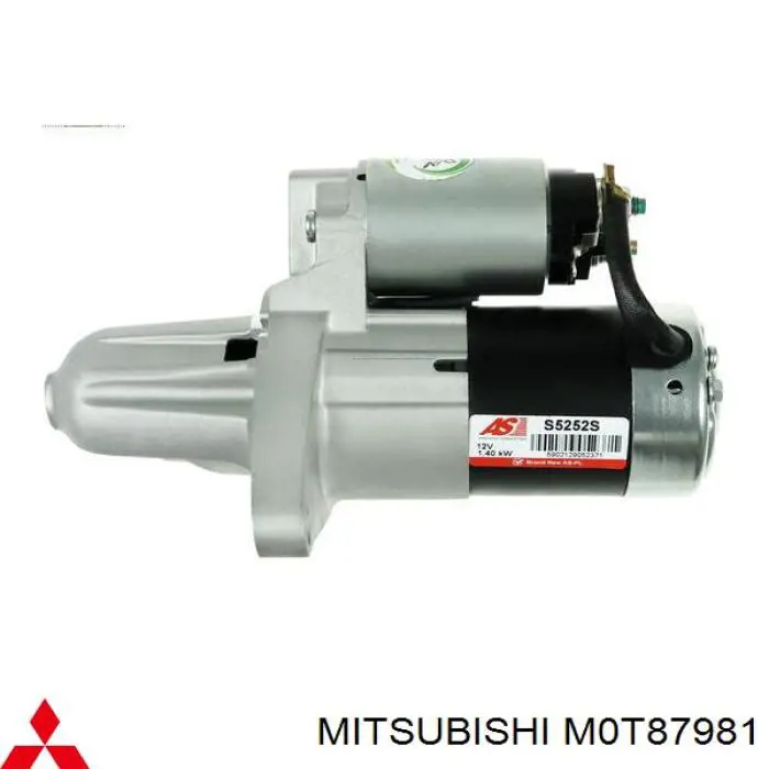 Стартер M0T87981 Mitsubishi