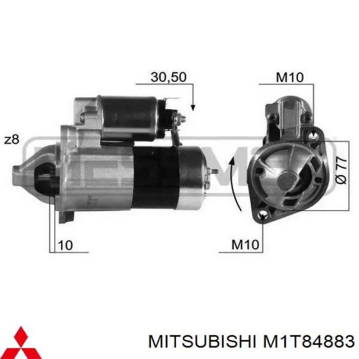 Купить M1T84883 Mitsubishi Стартер