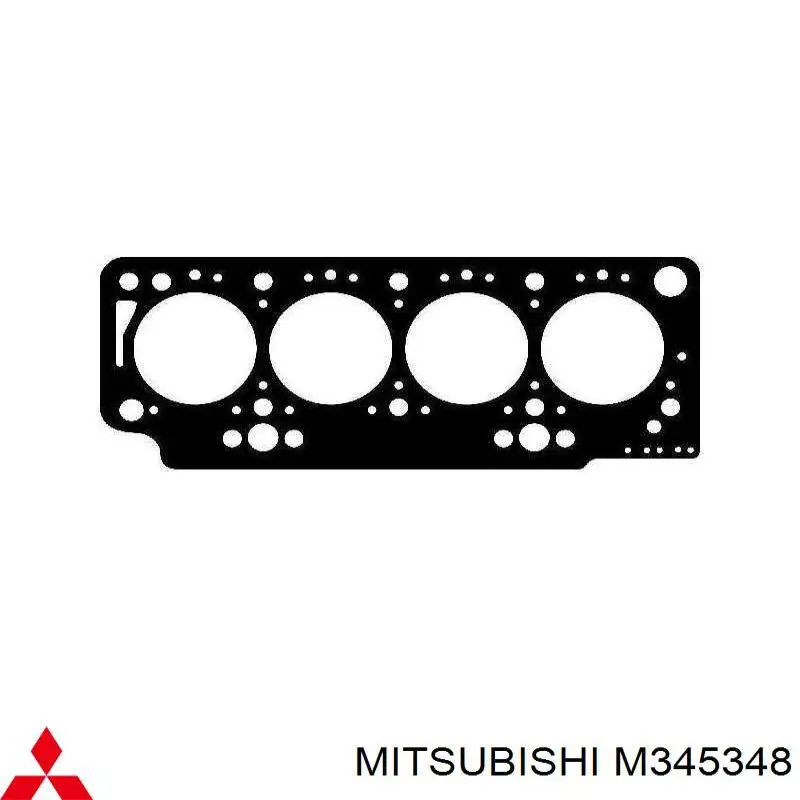 Прокладка ГБЦ M345348 Mitsubishi