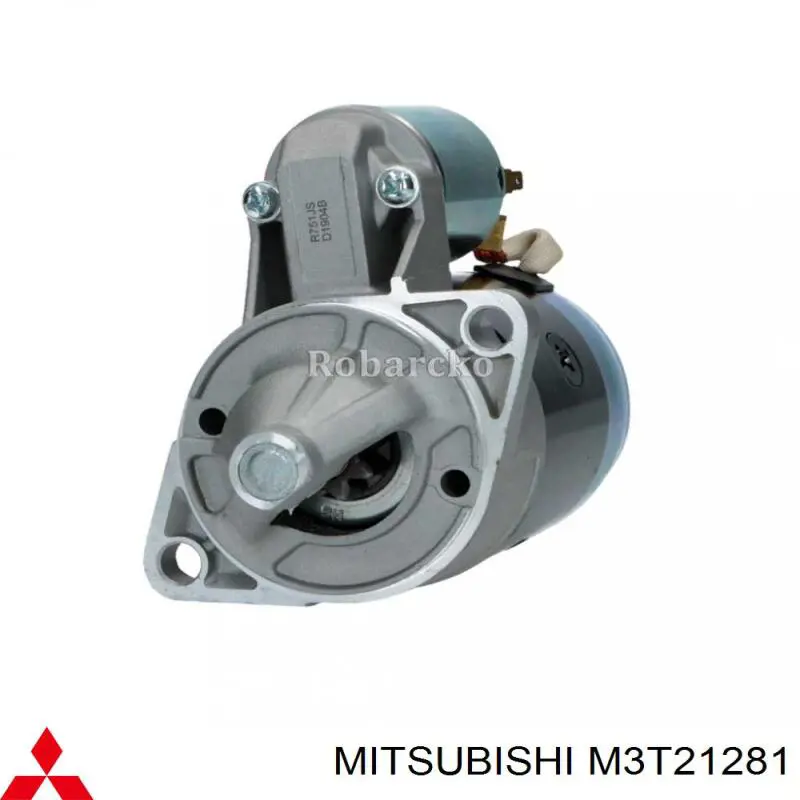 Стартер M3T21281 Mitsubishi