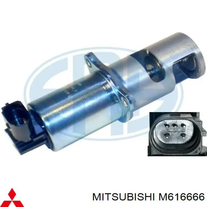 M616666 Mitsubishi клапан егр
