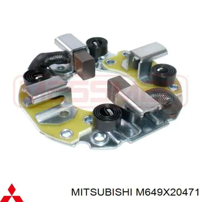 M649X20471 Mitsubishi щеткодержатель стартера