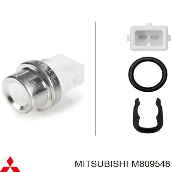 Приемник указателя температуры воды Mitsubishi M809548 цена, от 6.33 USD
