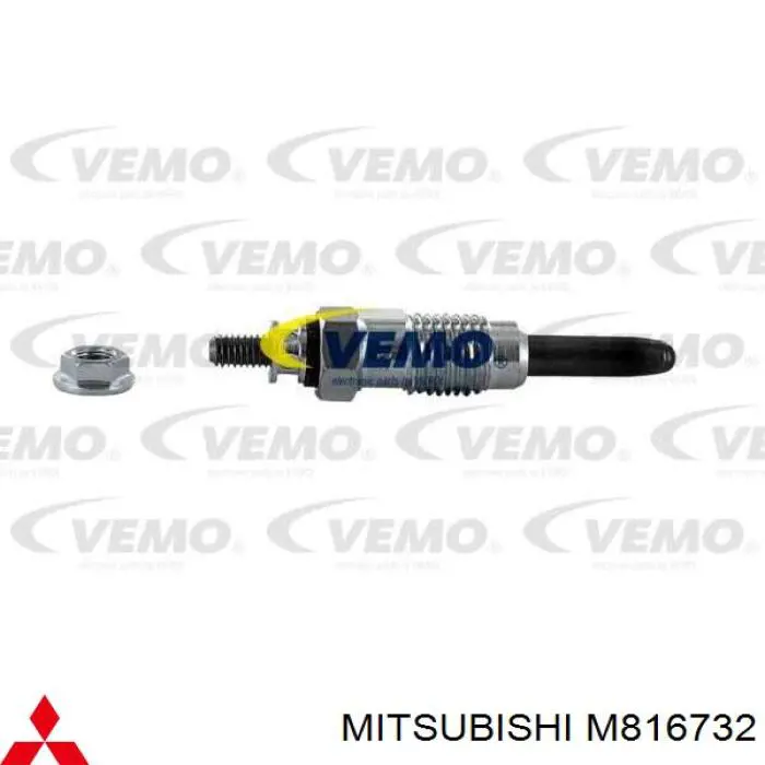 Свечи накала M816732 Mitsubishi
