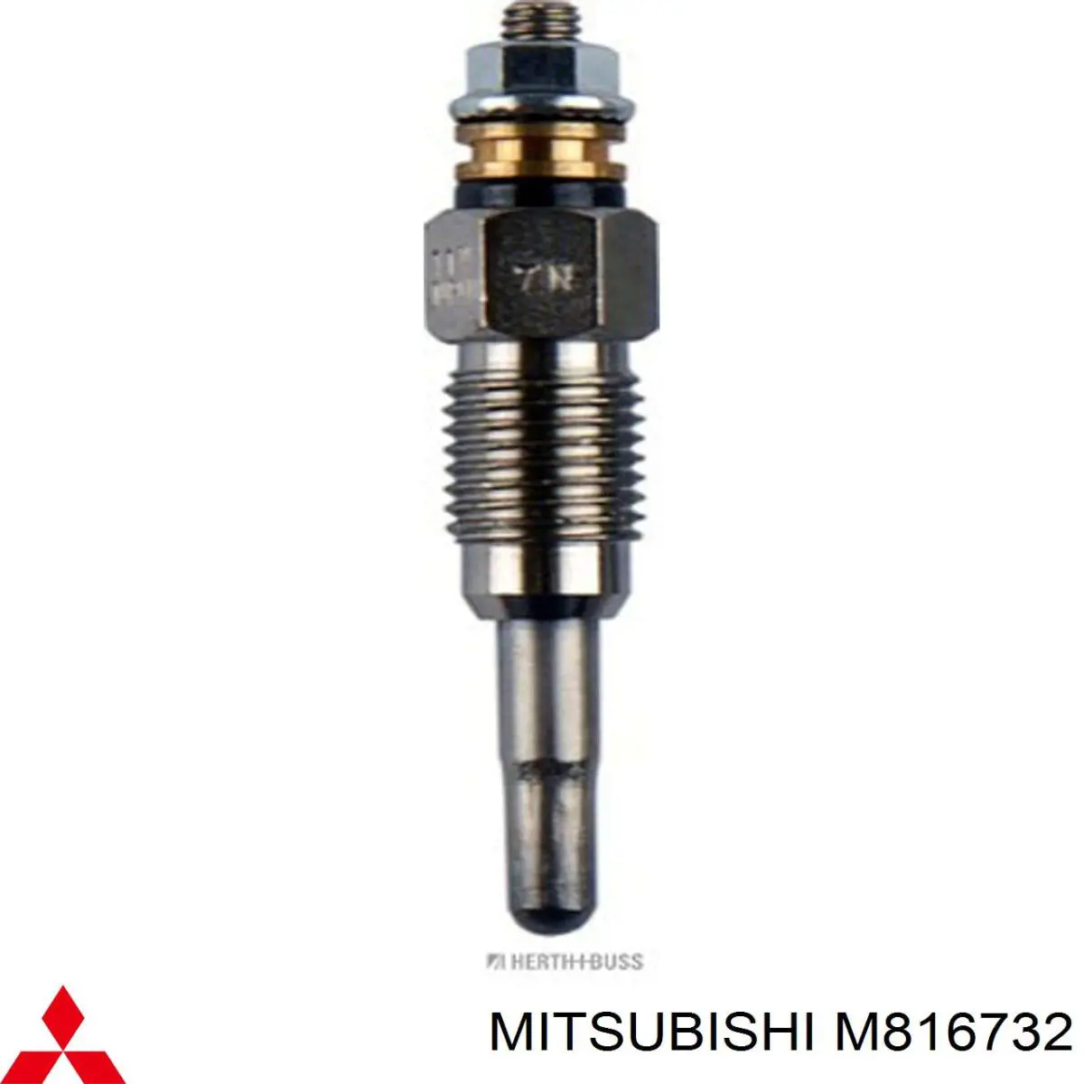 Свечи накала Mitsubishi M816732 цена, от 7.62 USD
