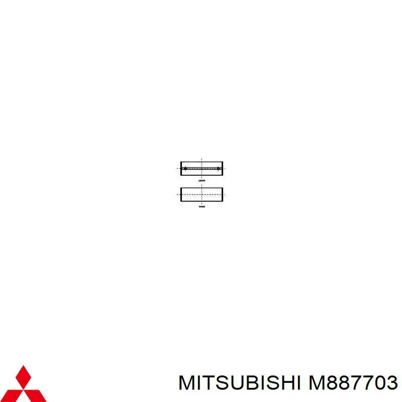  Mitsubishi M887703 цена, от 13.31 USD