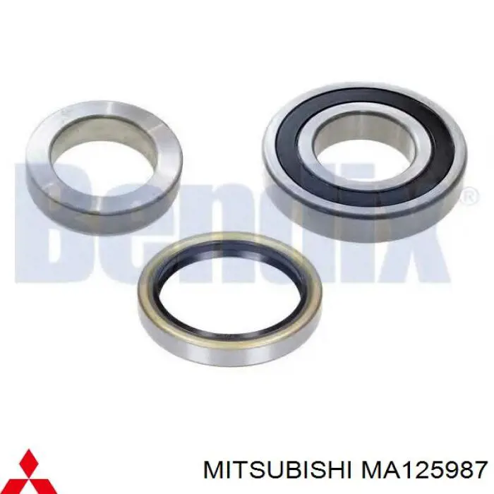 Кольцо стопорное подшипника задней полуоси MA125987 Mitsubishi