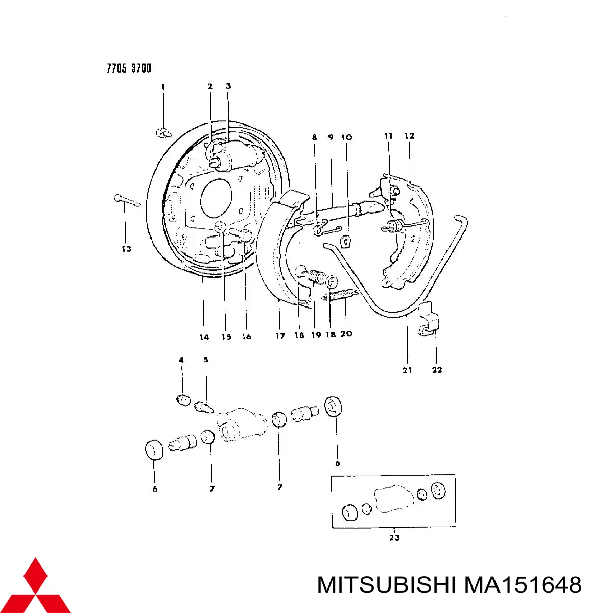 Купить MA151648 Mitsubishi 