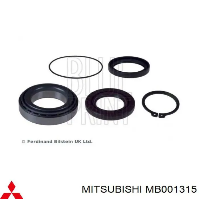 Подшипник полуоси заднего моста LM29749 SKF