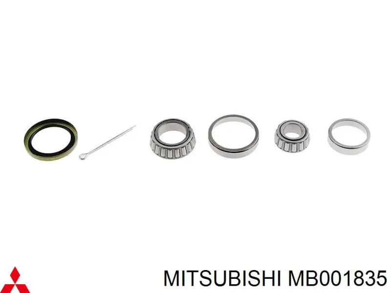 Подшипник ступицы задней внутренний MB001835 Mitsubishi