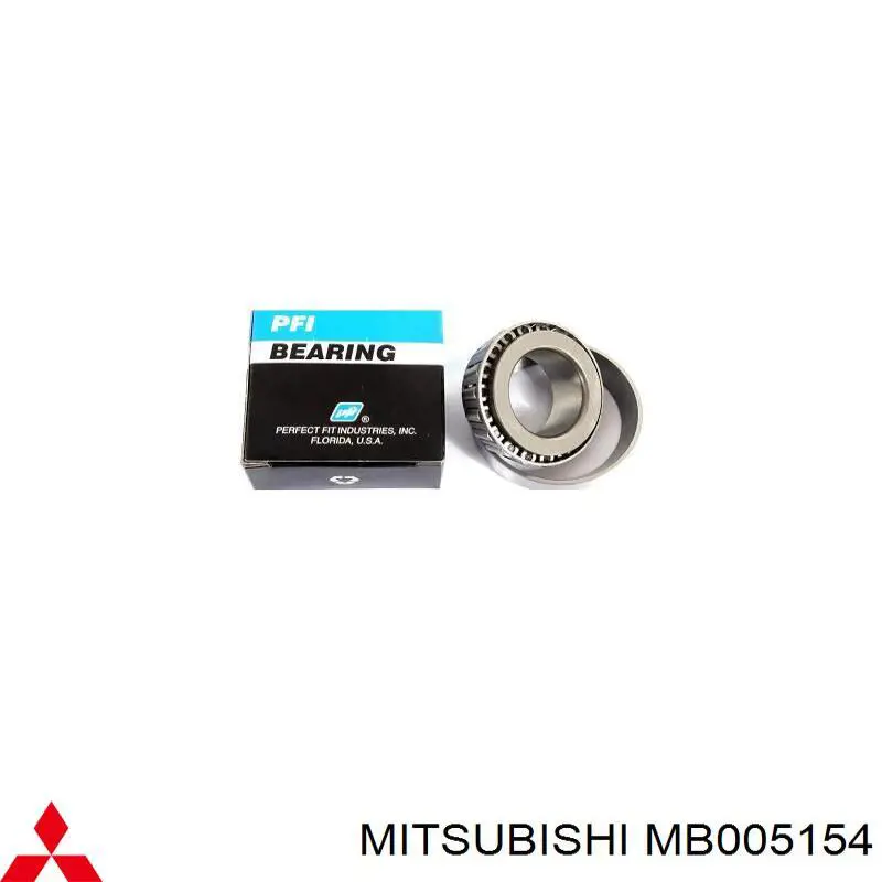 MH043157 Mitsubishi rolamento externo da haste do eixo traseiro