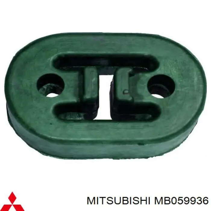MB059936 Mitsubishi подушка крепления глушителя