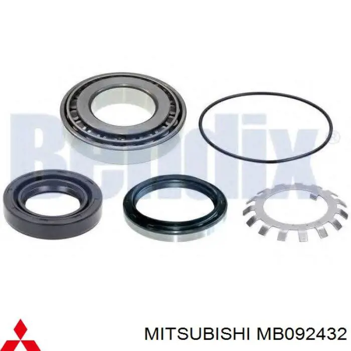 Подшипник задней ступицы MB092432 Mitsubishi