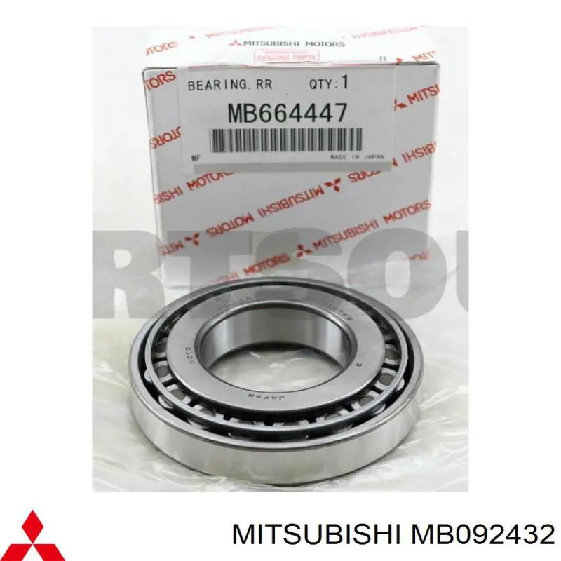 Купить MB092432 Mitsubishi Подшипник задней ступицы