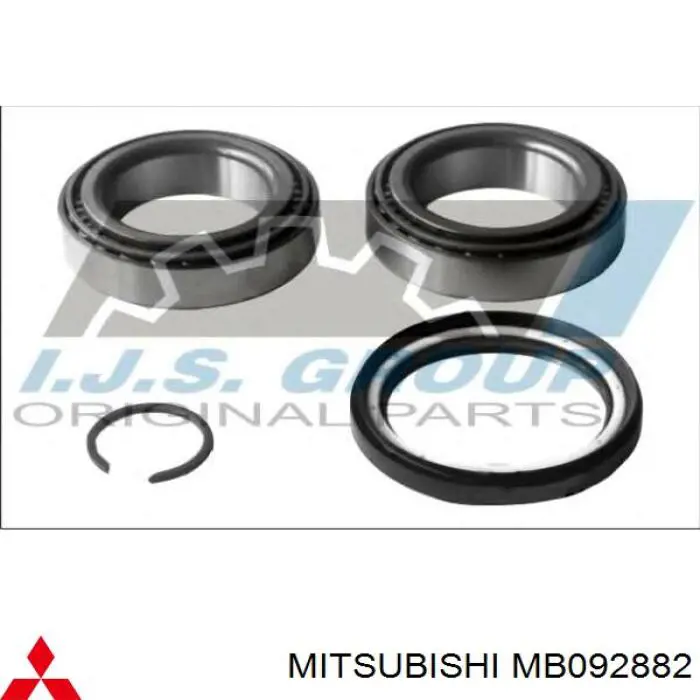 Кільце стопорне підшипника передньої маточини MB092882 Mitsubishi