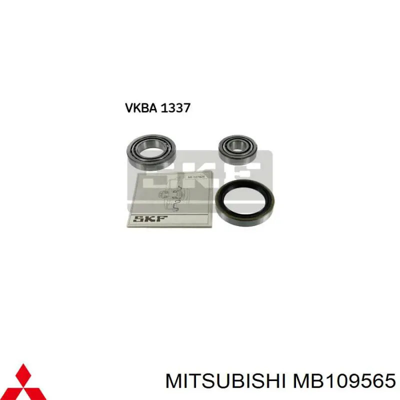 Купить MB109565 Mitsubishi Подшипник ступицы передней наружный