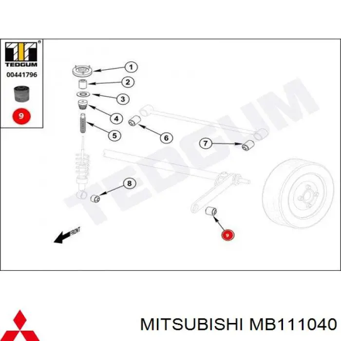 MMB111040 Mitsubishi 