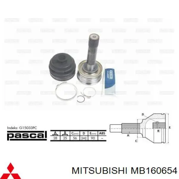  MB160654 Mitsubishi