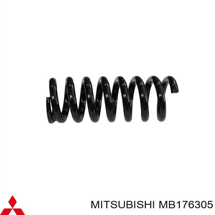 Пружина передней подвески на Mitsubishi L 200 II K4T
