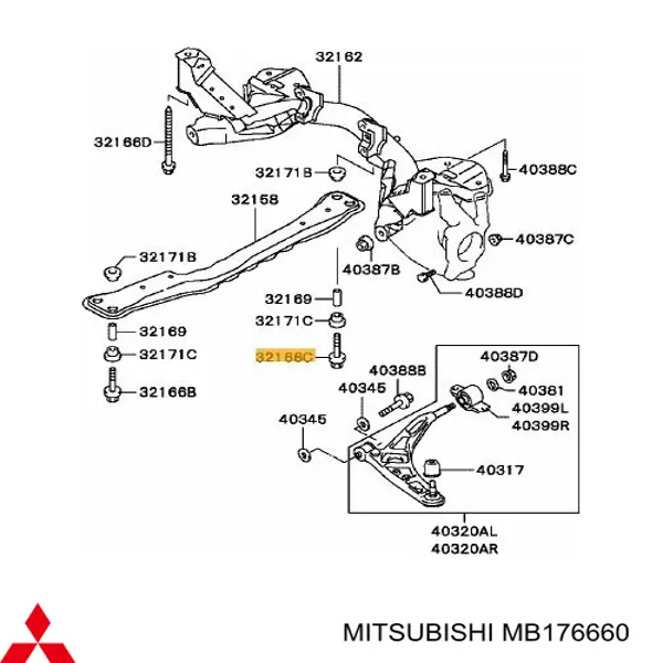  MB176660 Mitsubishi