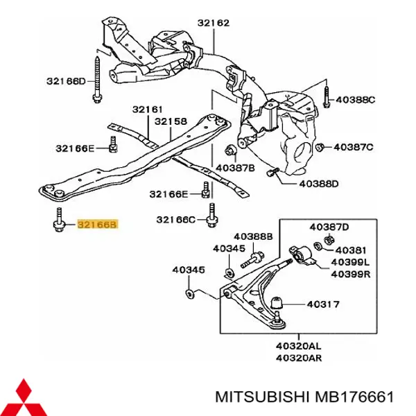  MB176661 Mitsubishi