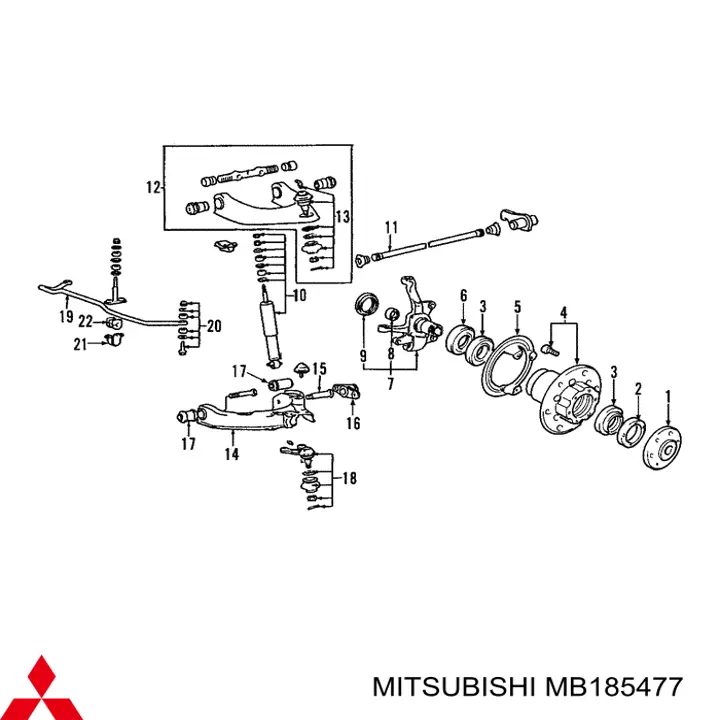 MB185477 Mitsubishi