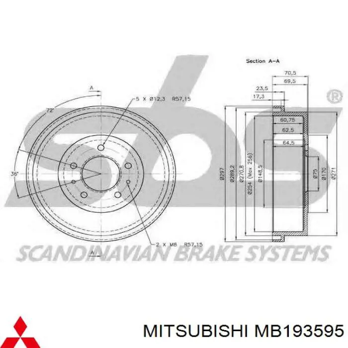 MB193595 Mitsubishi