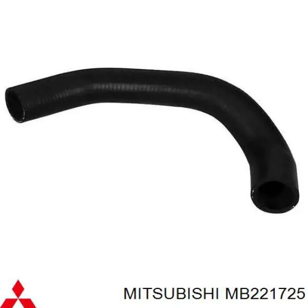 Купить MB221725 Mitsubishi Шланг радиатора охлаждения нижний