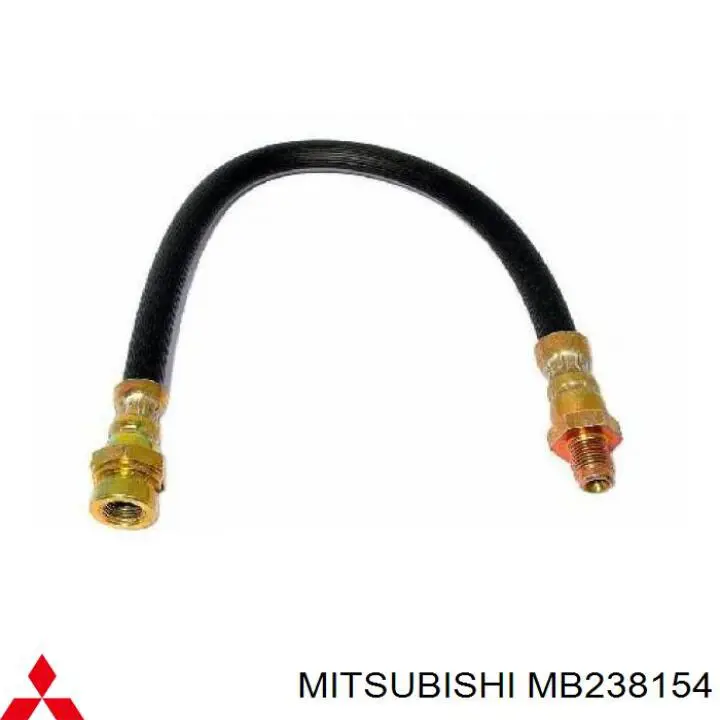 MB238154 Mitsubishi шланг тормозной передний