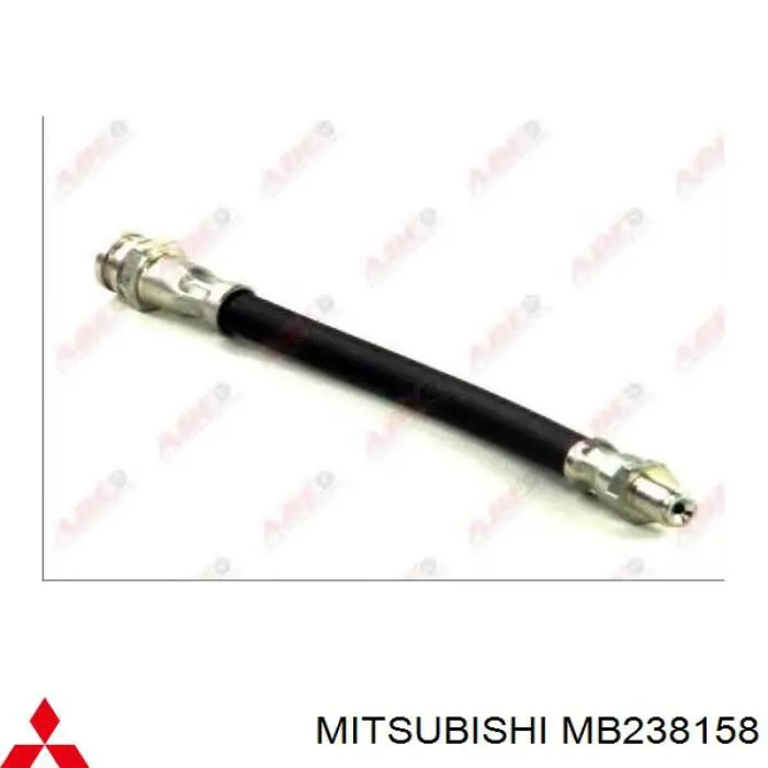 MB238158 Mitsubishi шланг тормозной передний