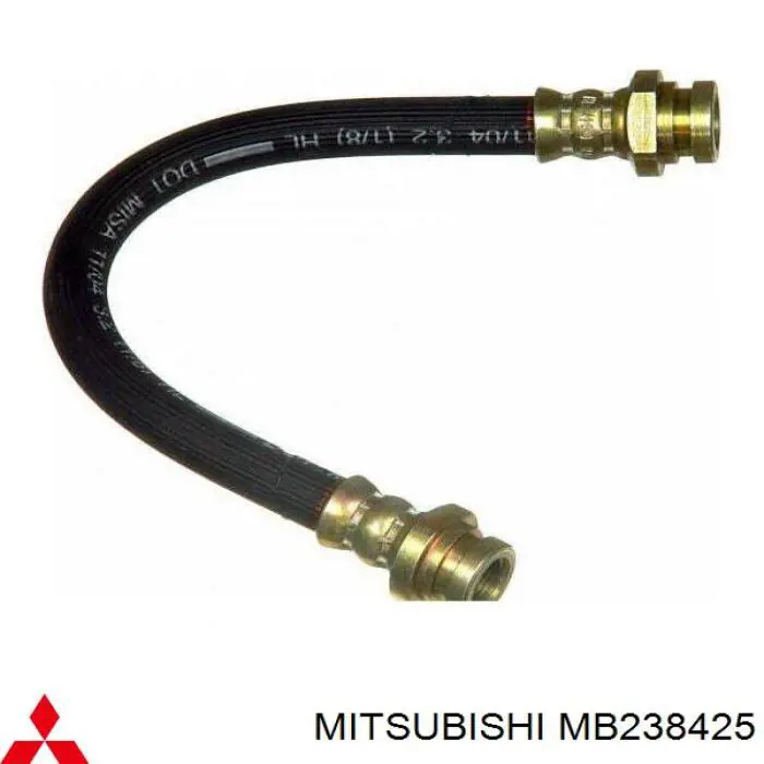 Купить MB238425 Mitsubishi Шланг тормозной передний