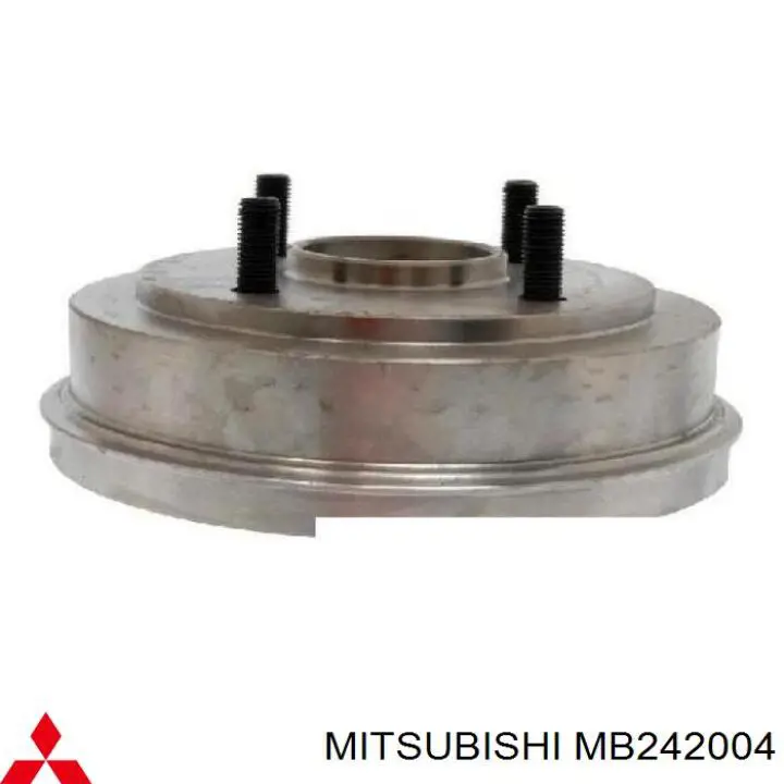 Барабан тормозной задний Mitsubishi MB242004 цена, от 66.61 USD