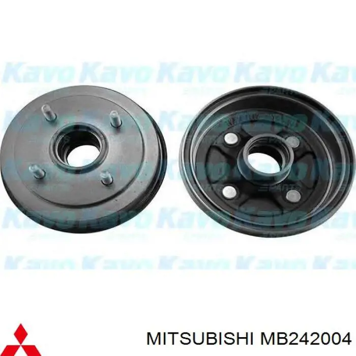 Купить MB242004 Mitsubishi Тормозной барабан