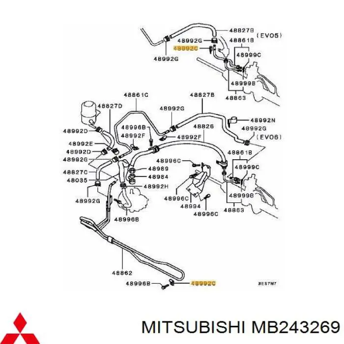 MB243269 Mitsubishi 
