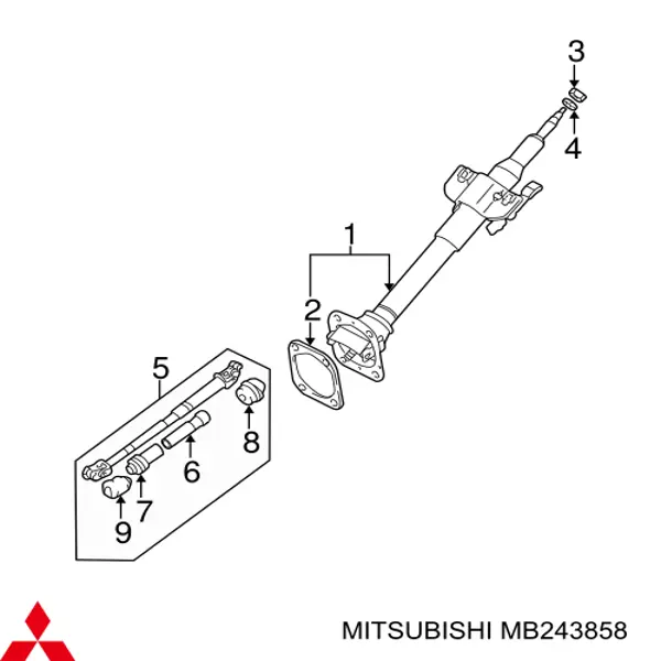  MB243858 Mitsubishi