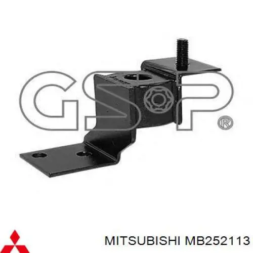 MB252113 Mitsubishi braçadeira de silenciador dianteira