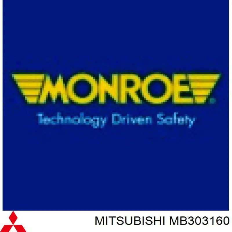 MB303160 Mitsubishi amortecedor dianteiro