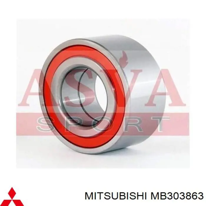 Купить MB303863 Mitsubishi Сальник передней ступицы внутренний
