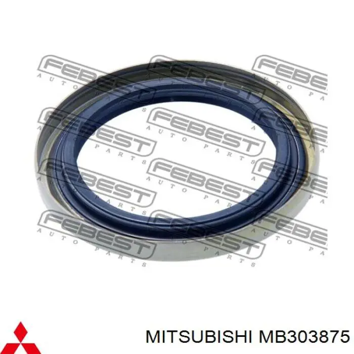 Сальник передней ступицы внешний F4159 Musashi