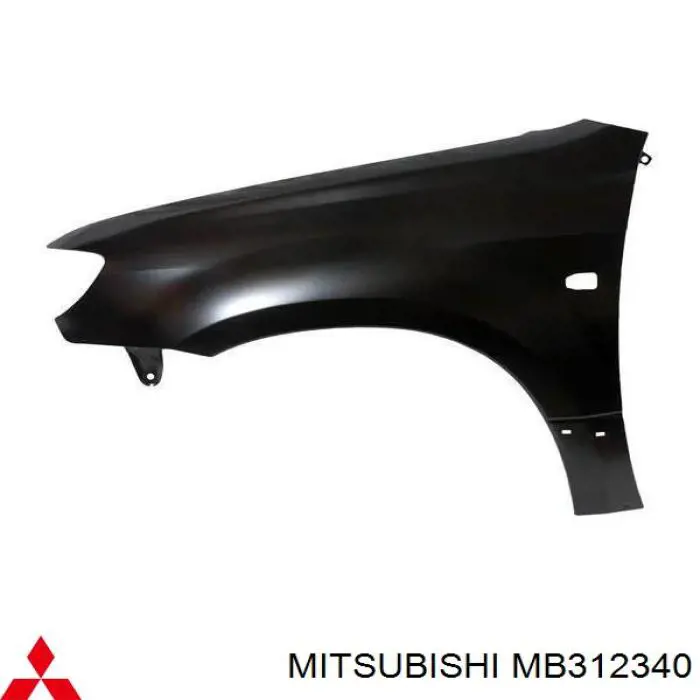 Крыло переднее на Mitsubishi Lancer 3 (Митсубиси Лансер)
