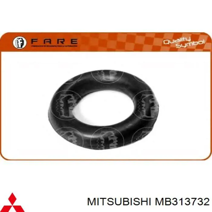 Soporte, silenciador MB313732 Mitsubishi